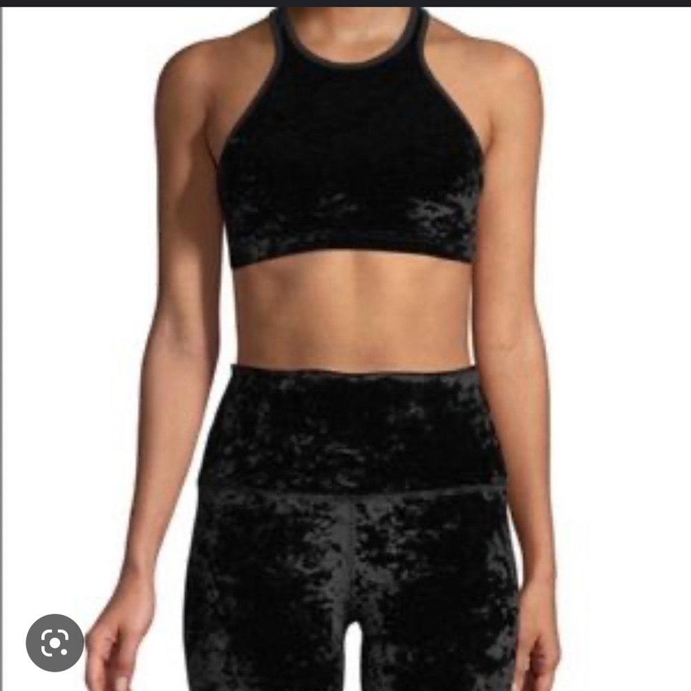 Beyond Yoga High Waisted Crushed Velvet Leggings
